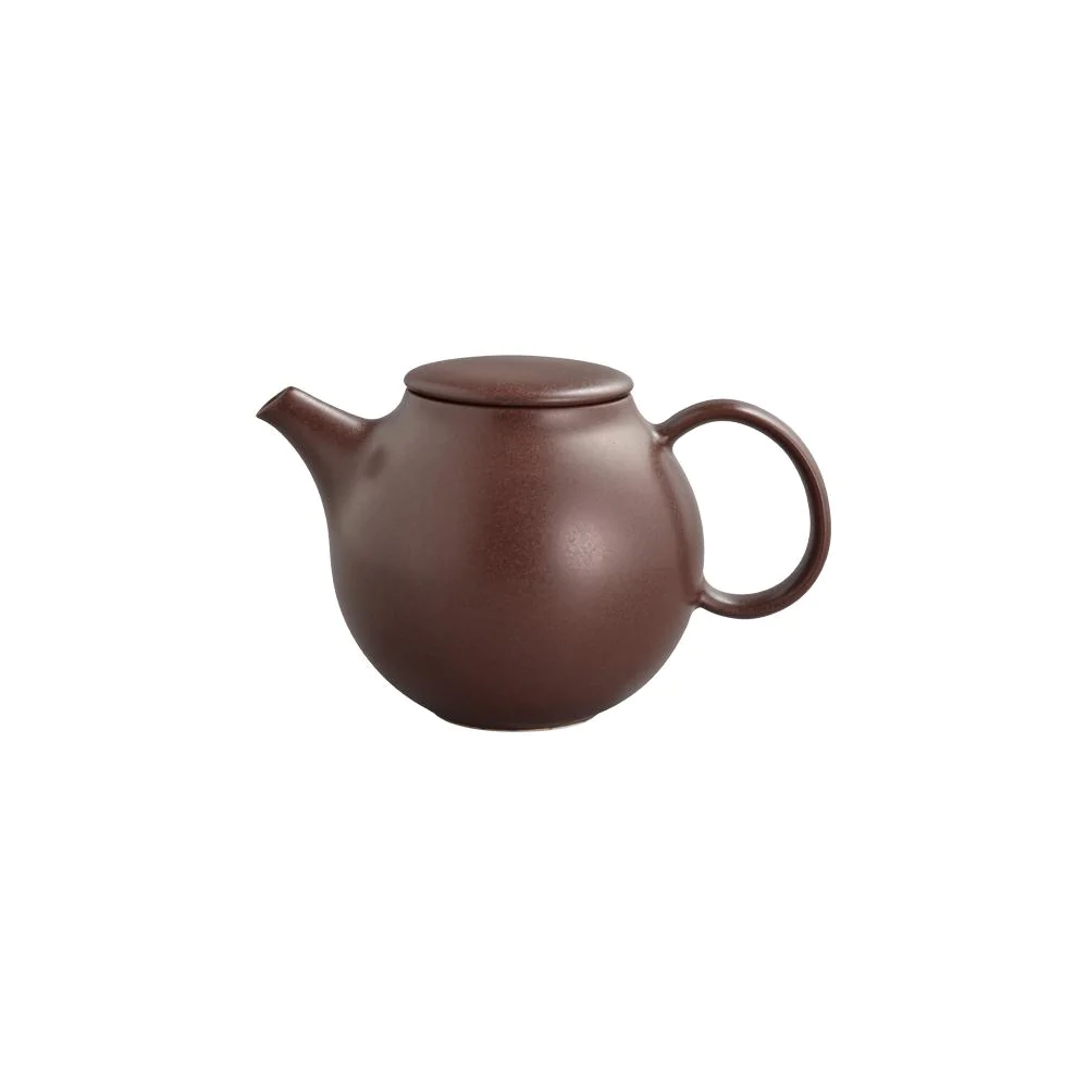 "Pebble" Teapot from Kinto brown (0,5 l)