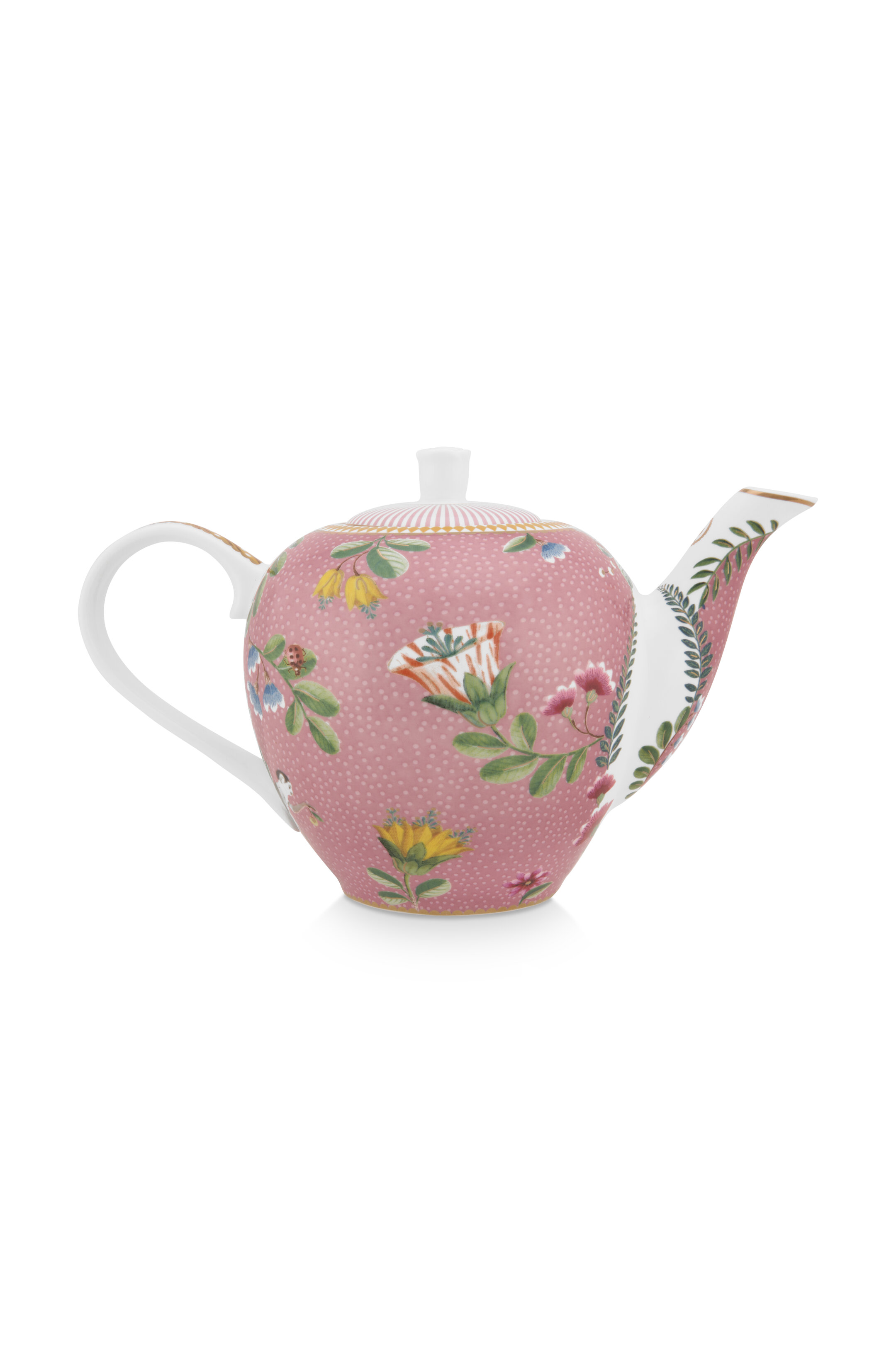 Pip Studio La Majorelle Theepot Klein Roze