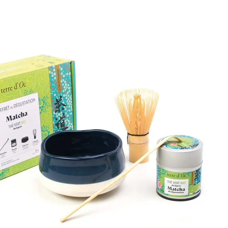 Matcha-Geschenkset mit Pulver