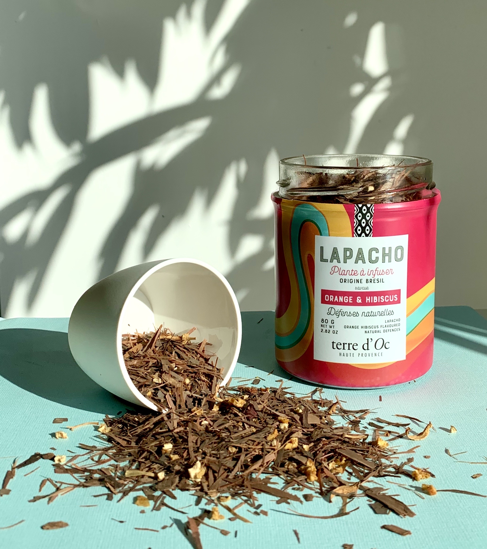 Lapacho Tee Orange & Hibiskus
