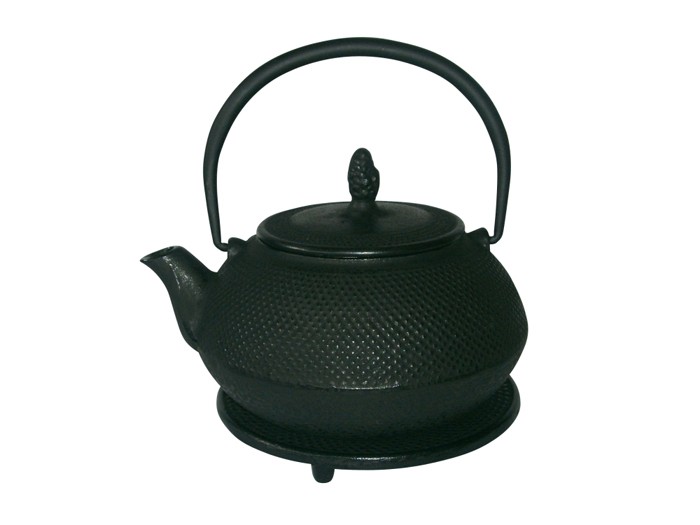 Cast iron teapot Arare black (various sizes)