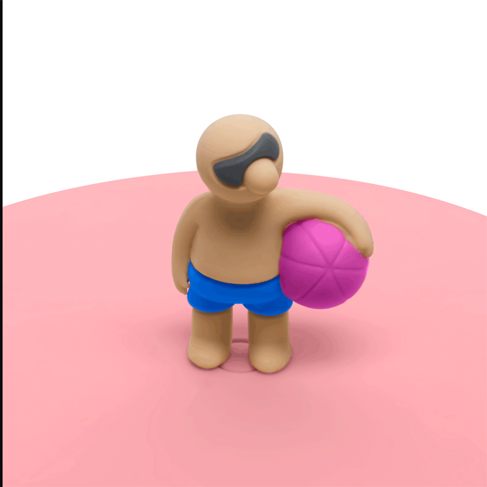 Mon couvercle Benni Ball Ø10,5cm Silicone platine premium