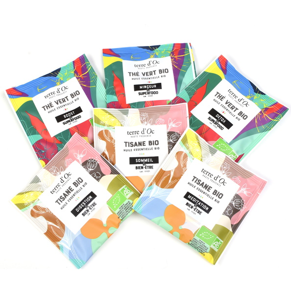 Geschenkset 42 (6x7) Beutel Healthy Day - Bio Kräutertees Geschenkset 42 (6x7) Beutel Healthy Day - Bio Kräutertees