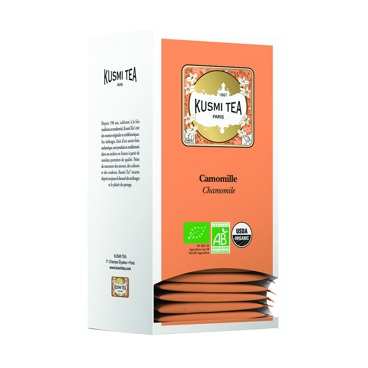 Camomille - Organic (25 tea bags, individually packed)