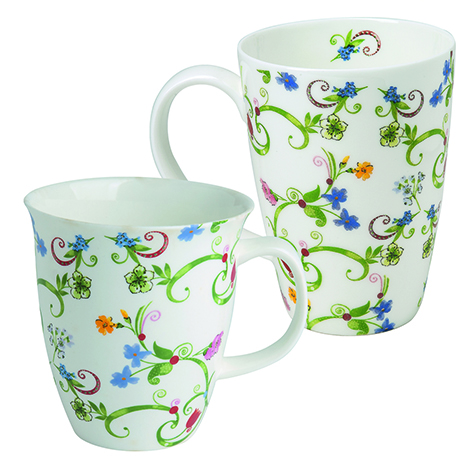 Méga Mug "Fleurette" (0,5 l)