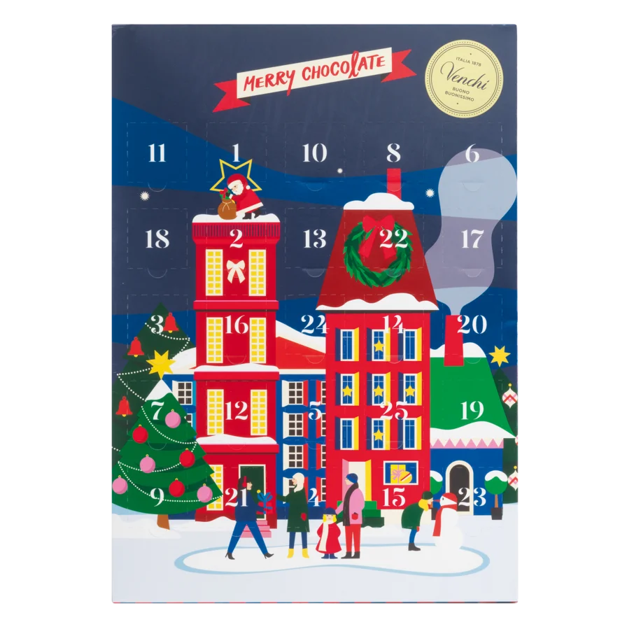 Schokoladentafeln Adventskalender