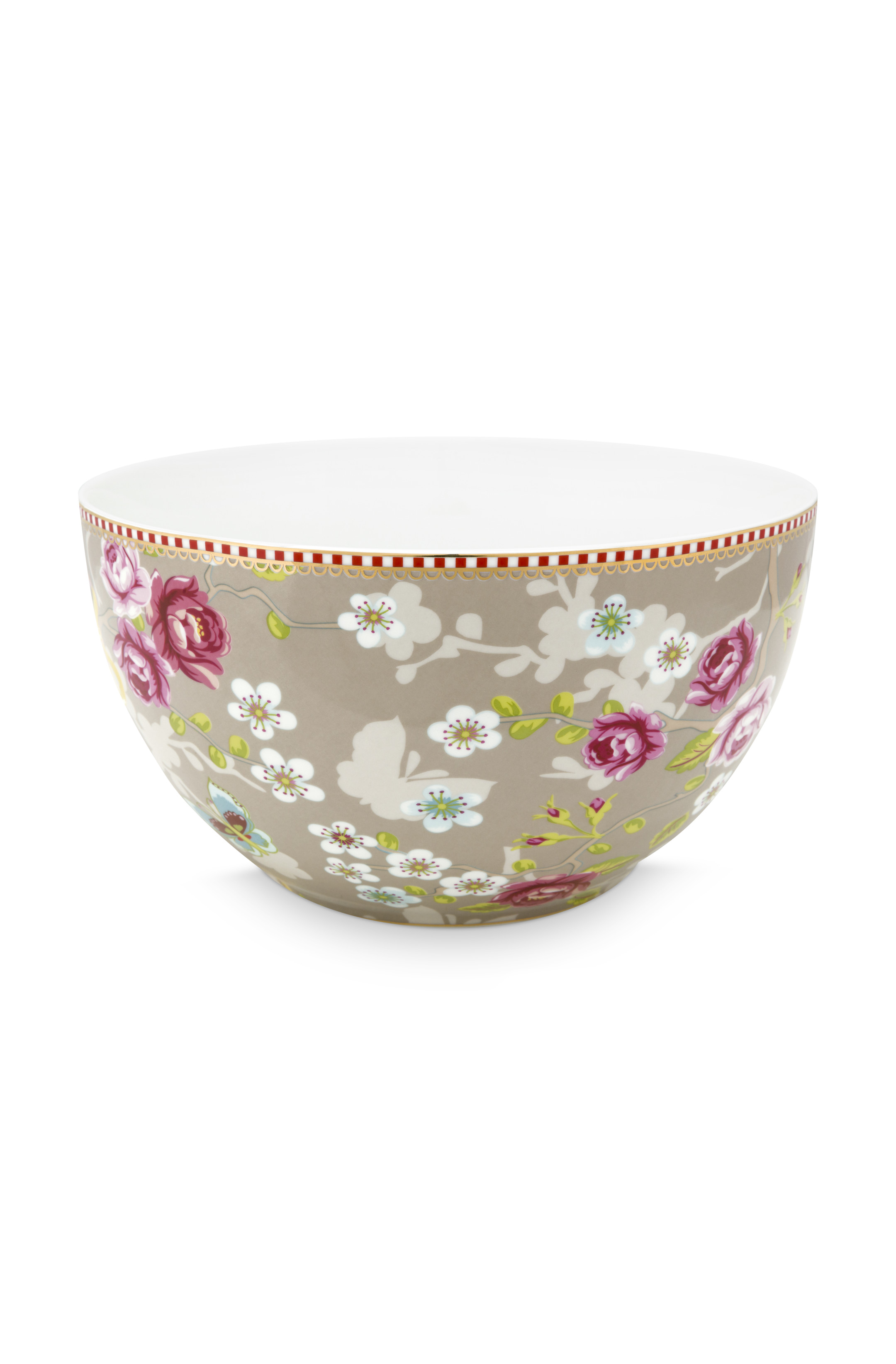 Pip Studio Early Bird Schale Chinese Rose Khaki (18cm)