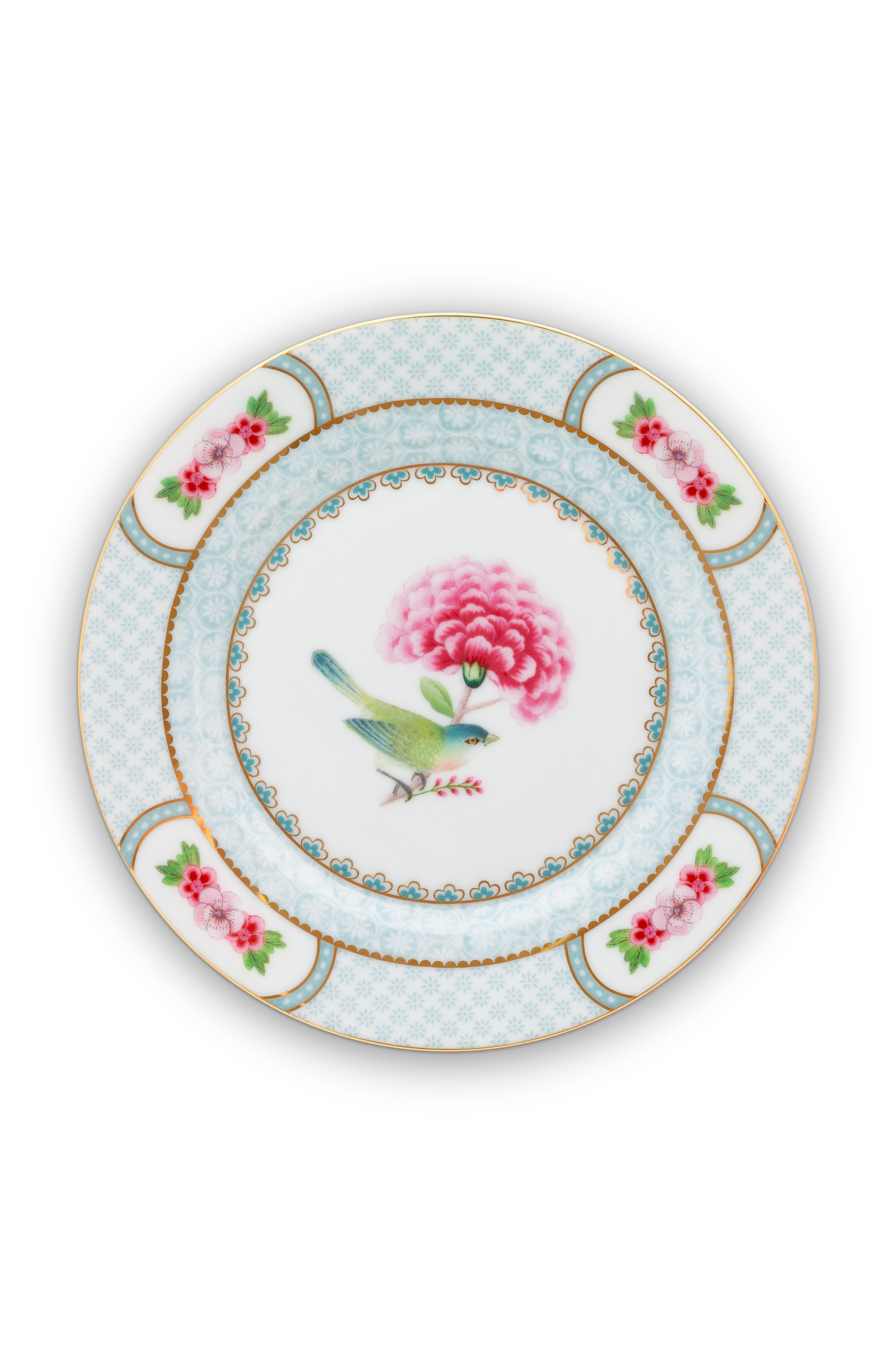 Pip Studio Blushing Birds White Plate (17 cm)