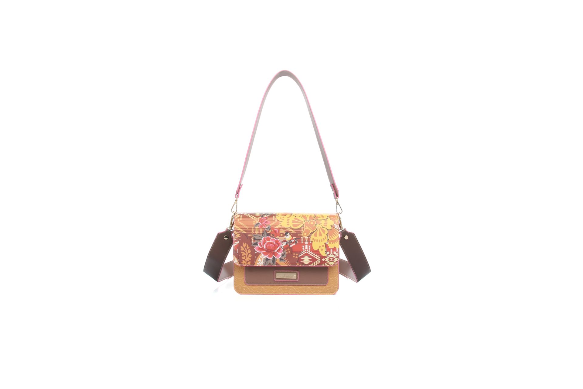 Schultertasche mit Klappe Peruvia