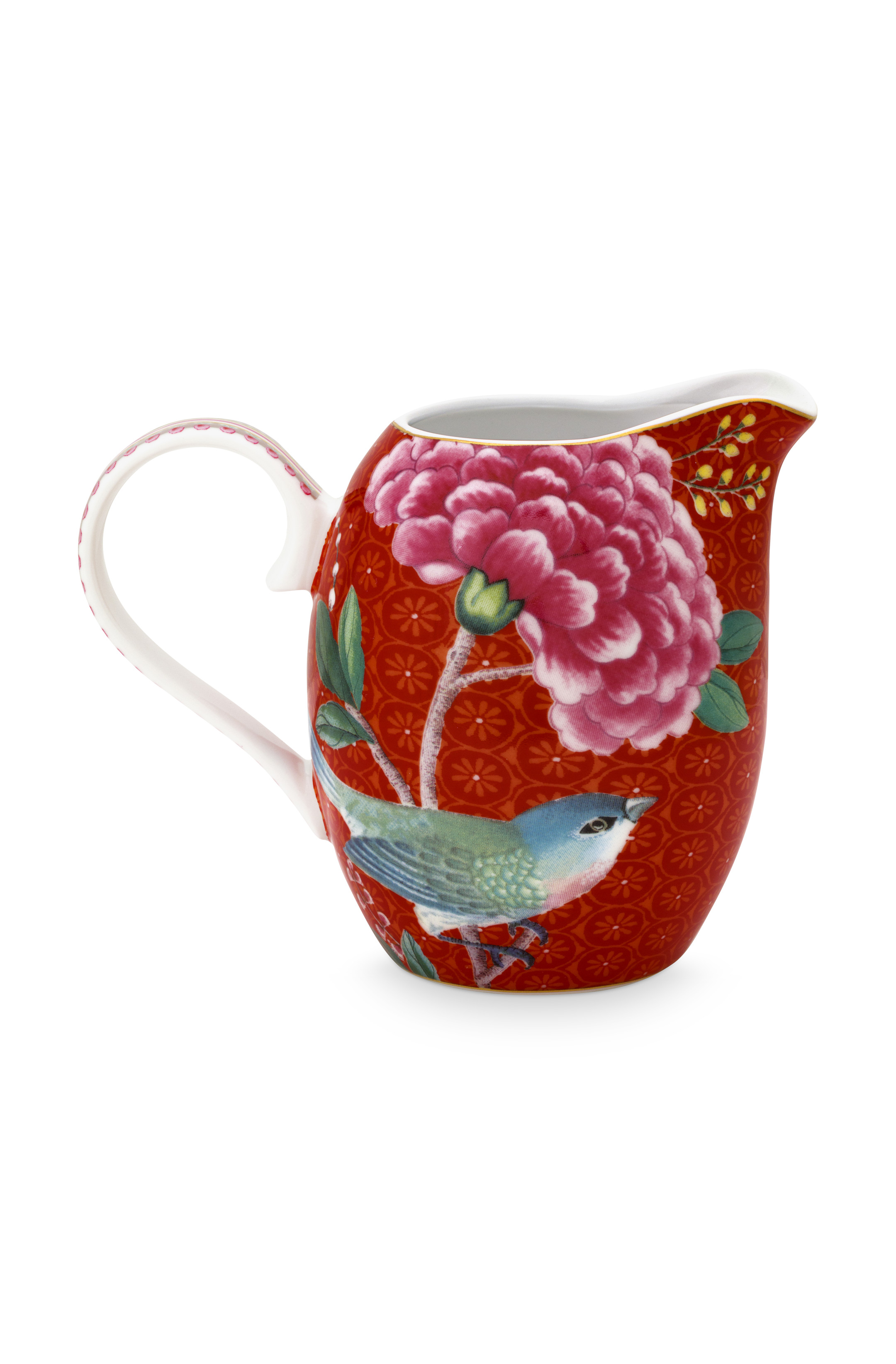 Pip Studio Blushing Birds Red Jug Small