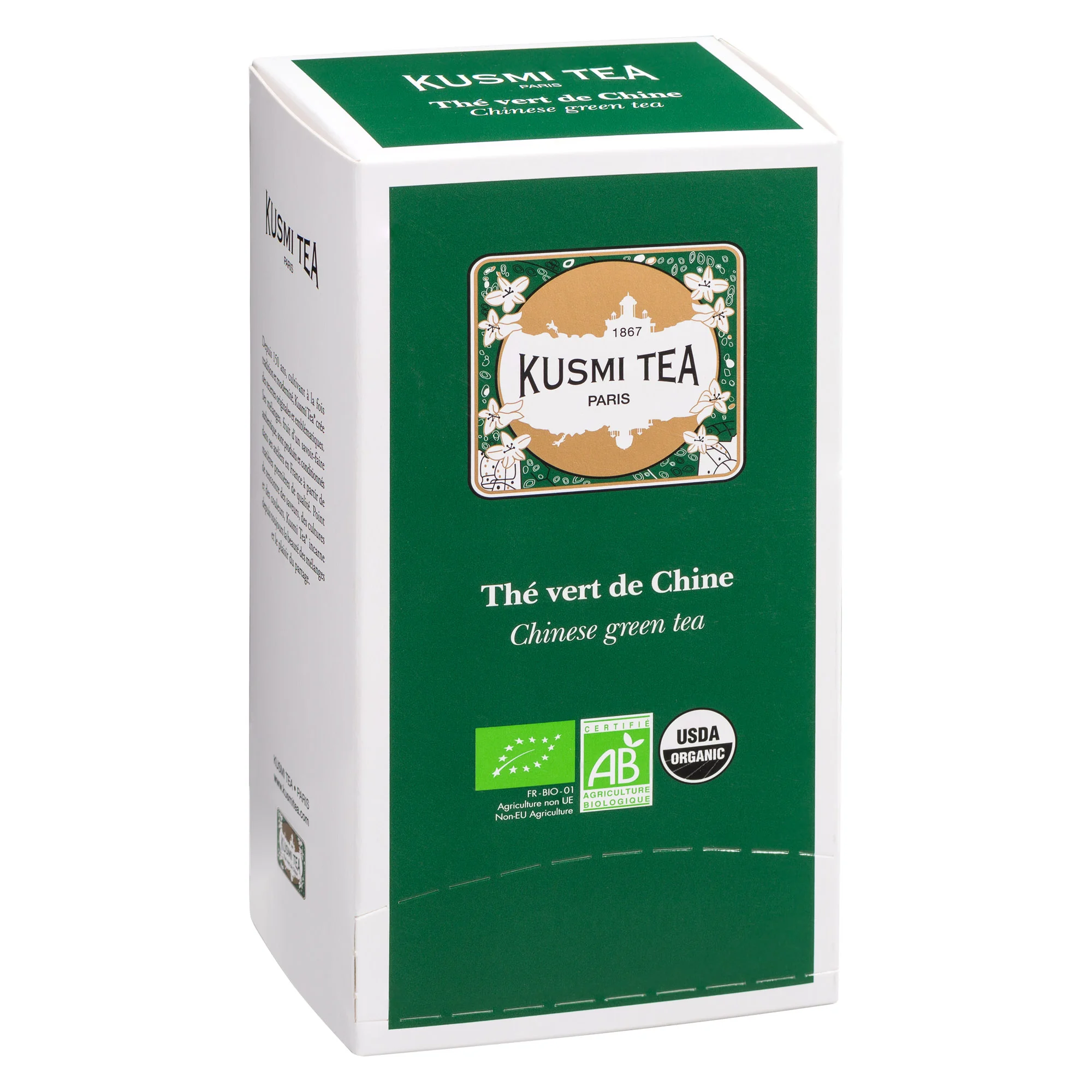 Organic green tea from China