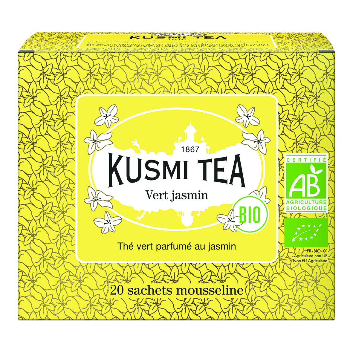 Green Tea Jasmin - Organic (90g tin)