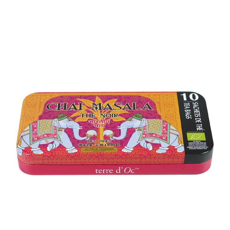 Chai Masala Schwarztee - Bio (10 Teebeutel)