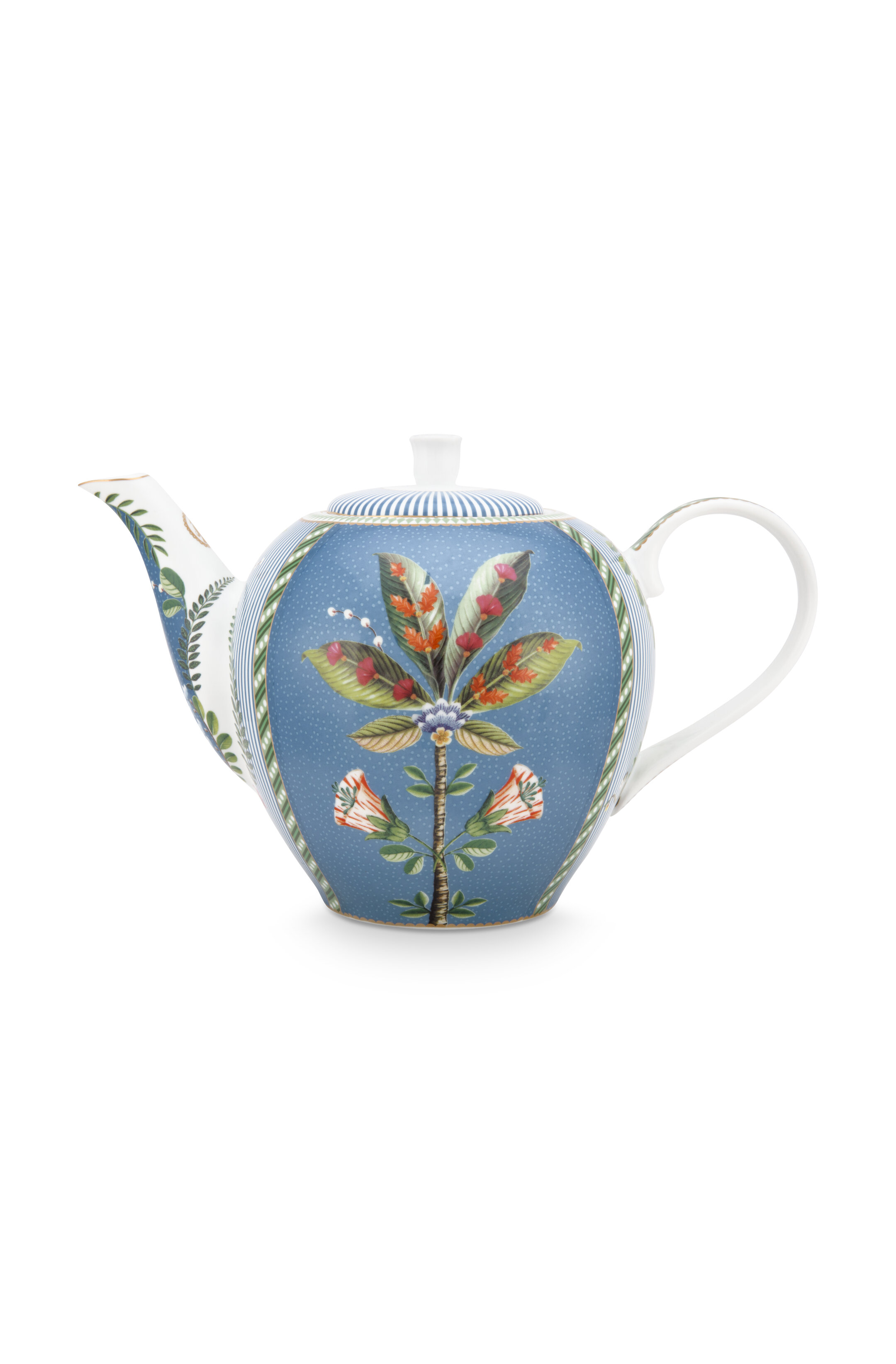 Pip Studio La Majorelle Theepot Groot Blauw