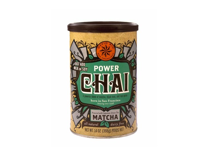 David Rio Power Chai avec Matcha (boîte de 398g)