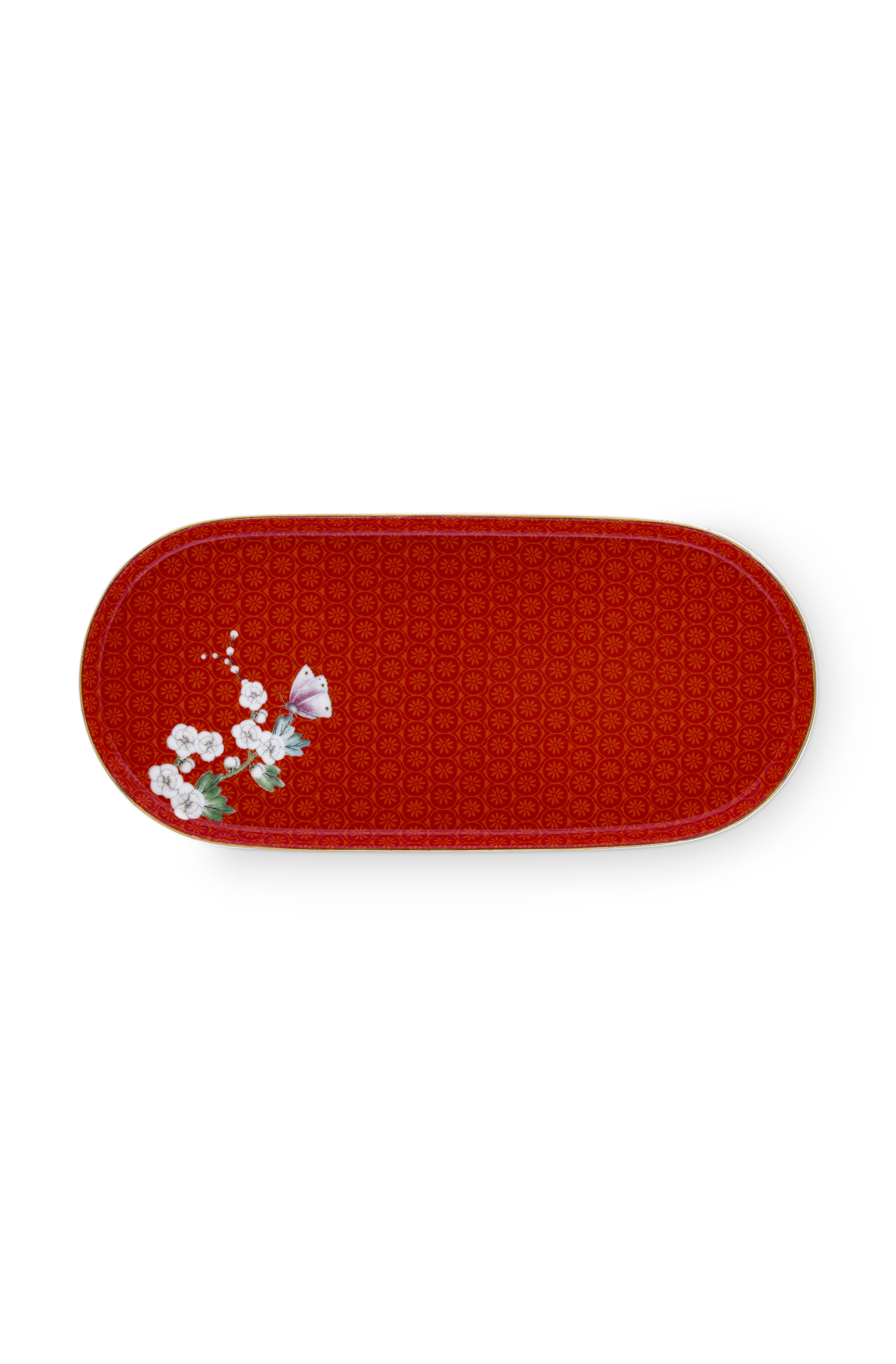 Pip Studio Blushing Birds Zucker- und Milchschale Kamini Red