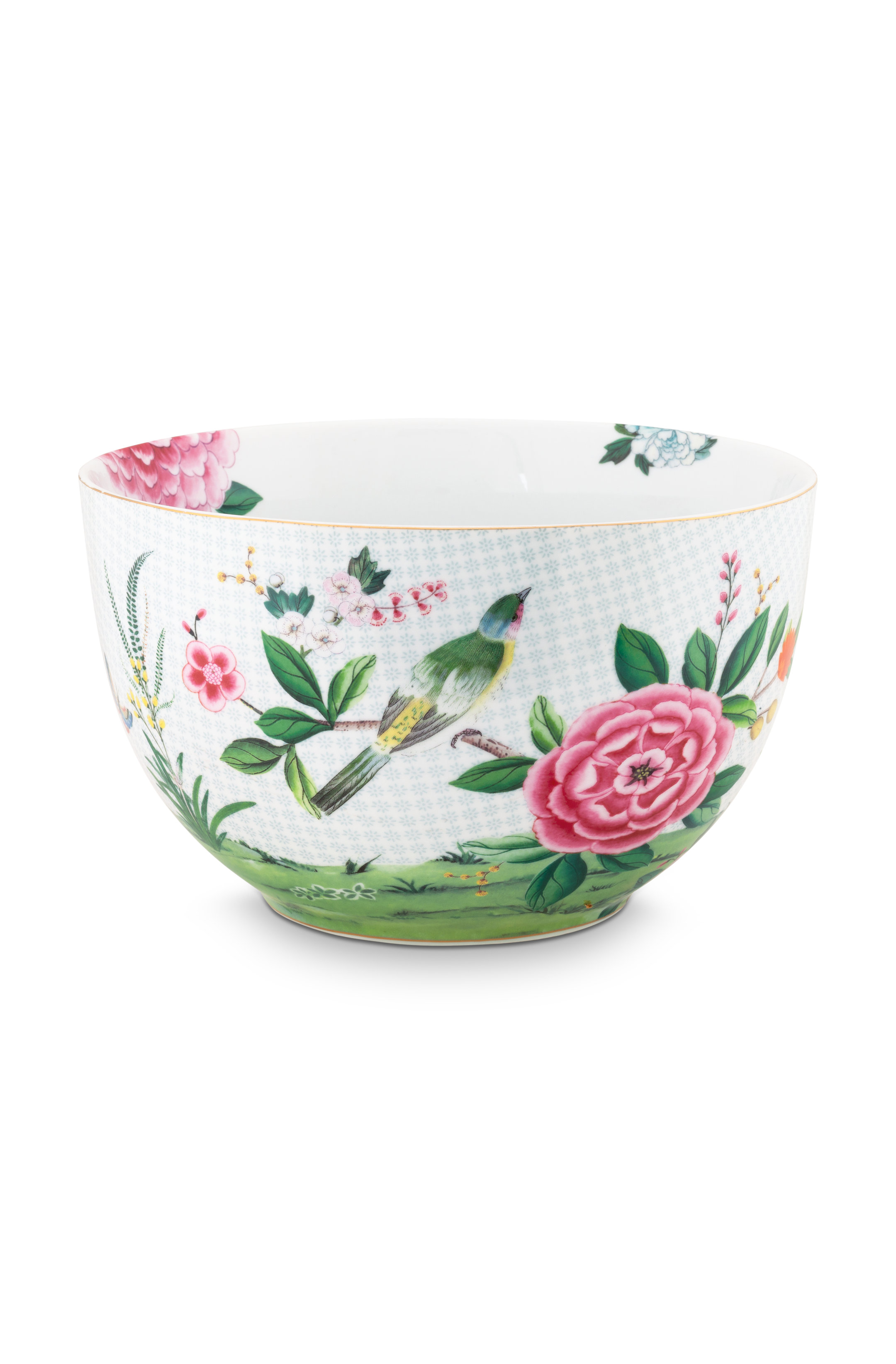 Pip Studio Blushing Birds White Schale (23cm)