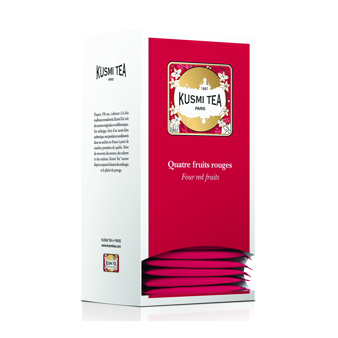 Four Red Fruits - Organic (25 tea bags, individually packed)