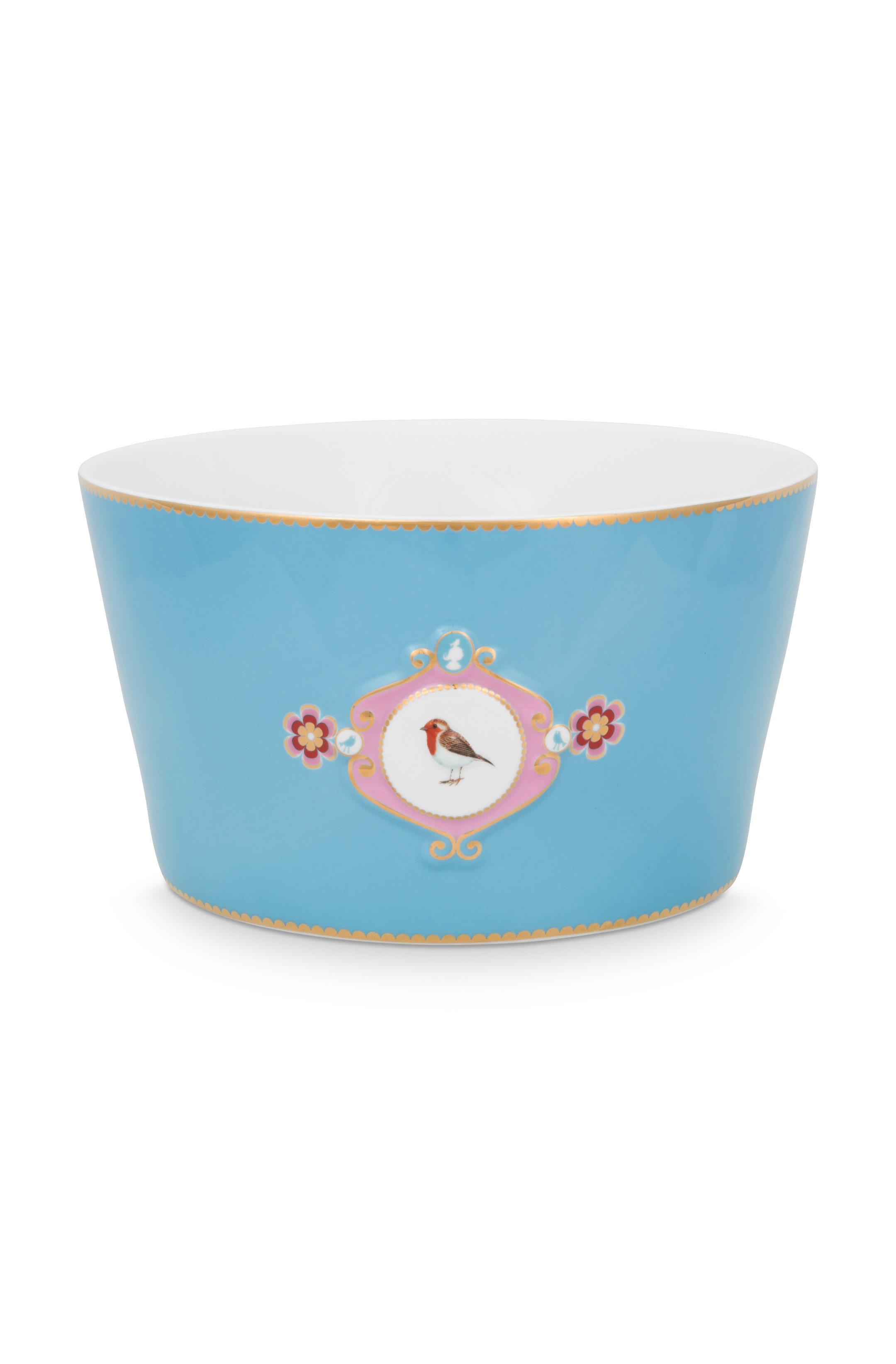 Pip Studio Love Birds Schale Medaillon Blue (20cm)