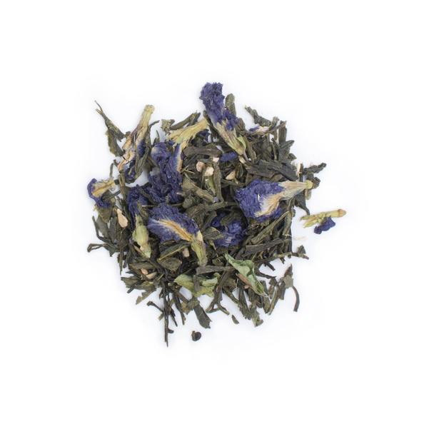 Organic green tea with butterfly pea flowers 70g