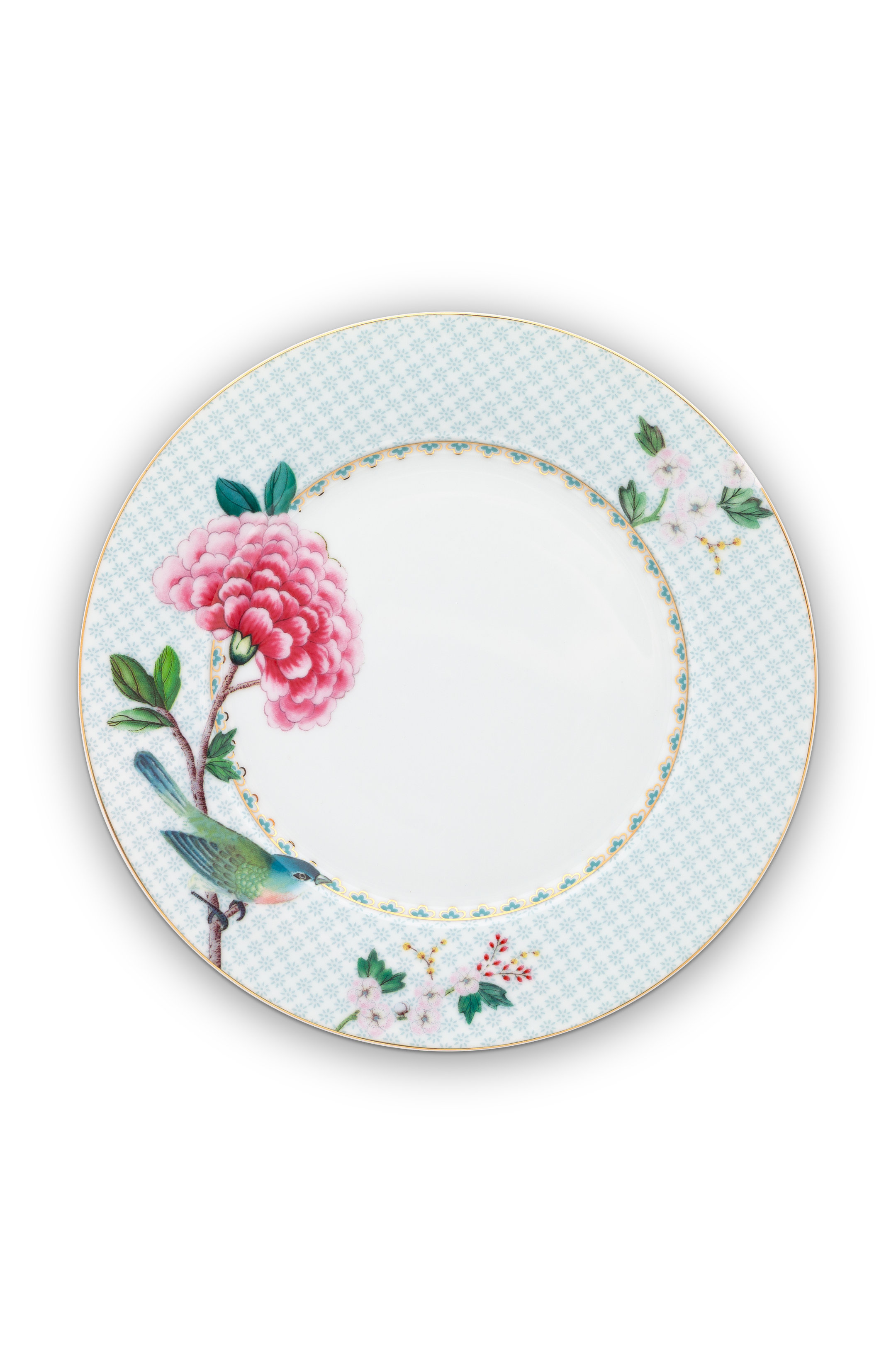 Pip Studio Blushing Birds White Plate (21cm)