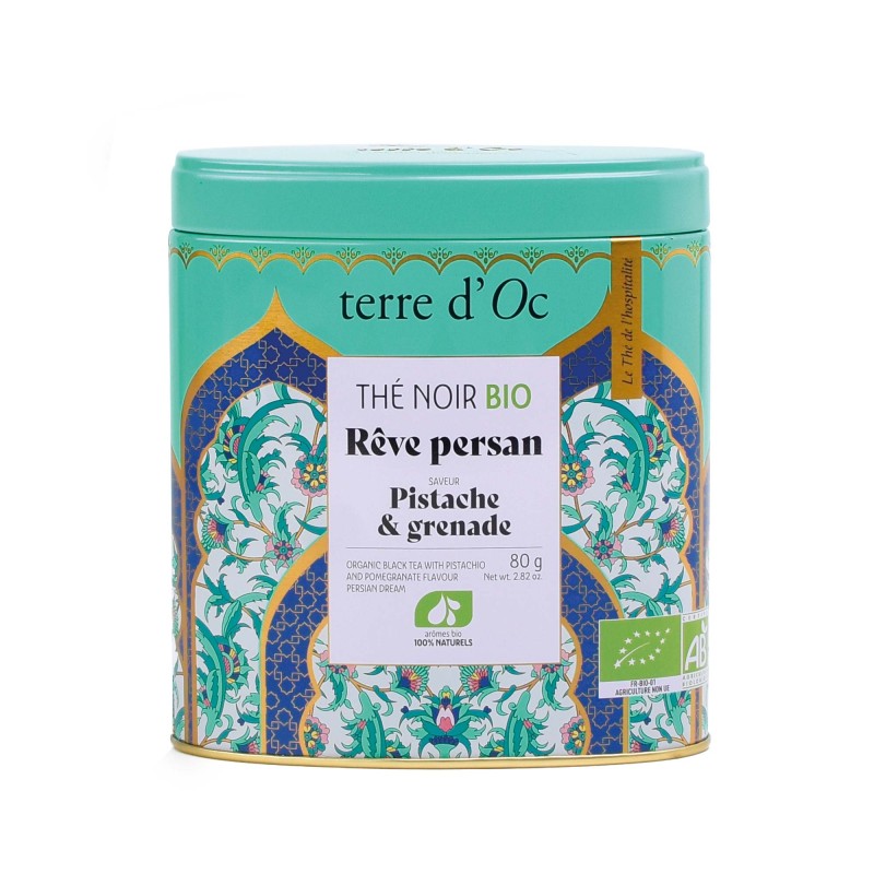 Bio Chai mit Pistazie und Granatapfel