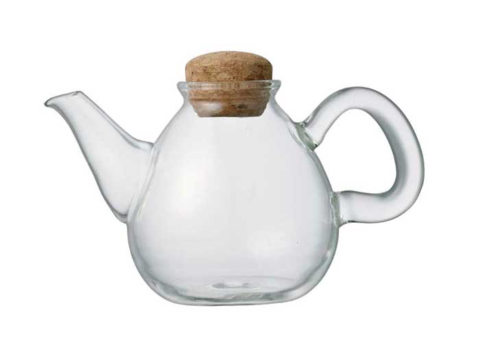 Glazen theepot "Plump" van Kinto (0,45 l)