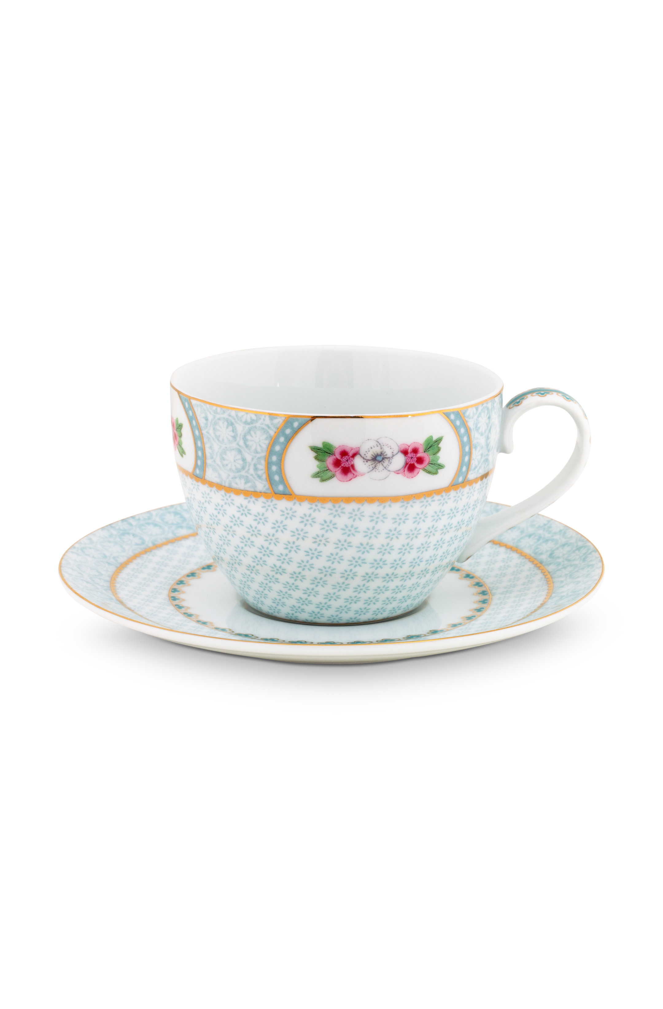 Pip Studio Blushing Birds White Cup & Saucer