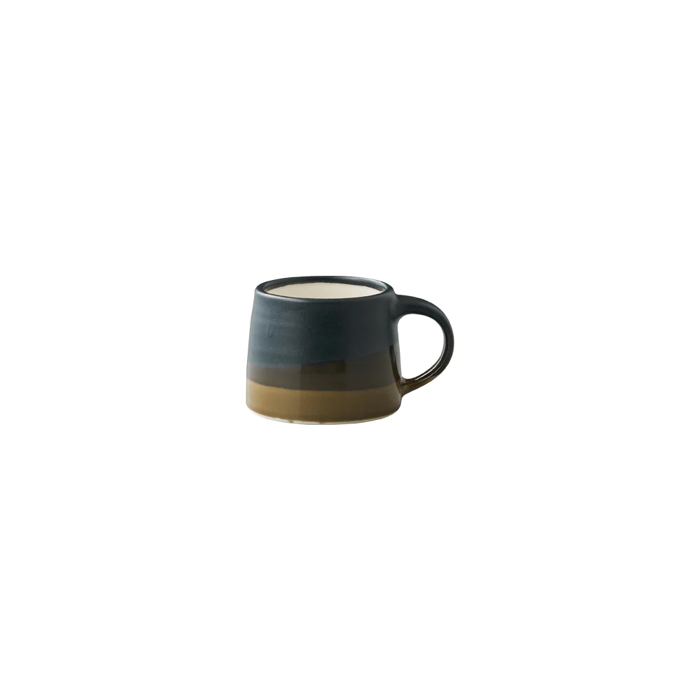  SCS mug 110ml Black and Brown