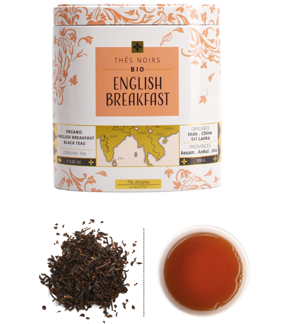 Thé noir "English Breakfast" - Bio