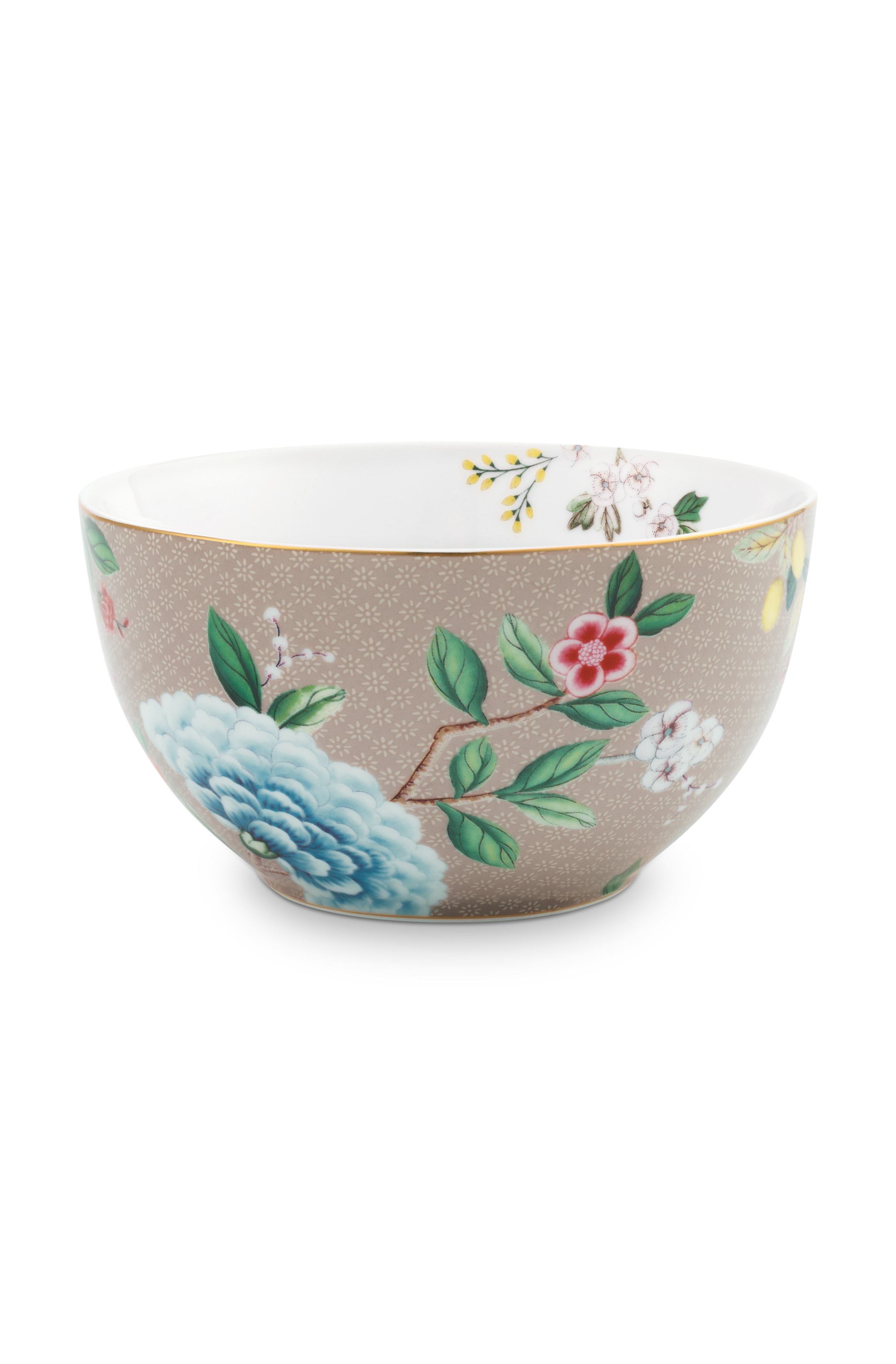 Pip Studio Blushing Birds Khaki Bowl (15cm)