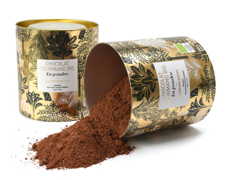 Bio-Gourmet-Kakaopulver mit milden Gewürzen