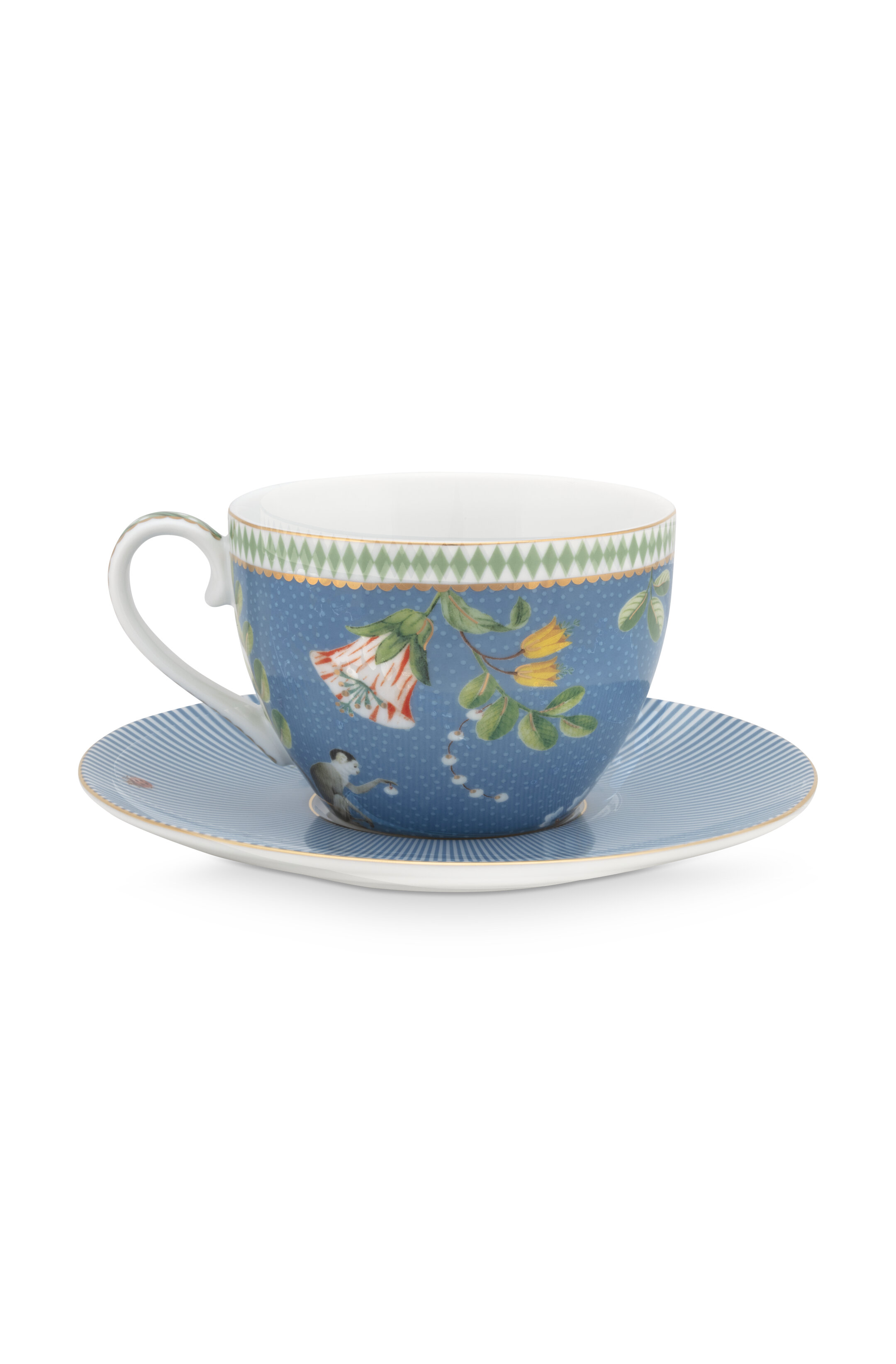 Pip Studio La Majorelle Tasse & Untertasse Blue