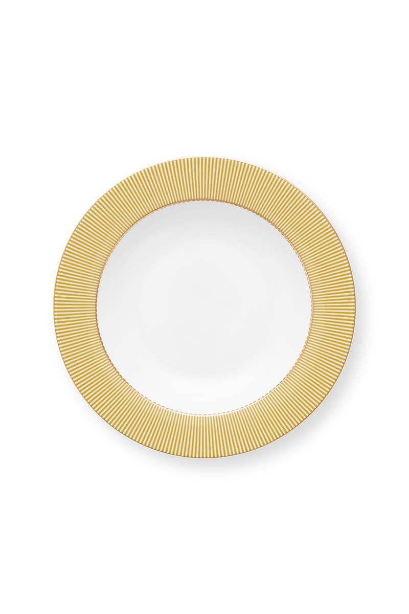 La Majorelle Deep Plate Yellow 21.5cm