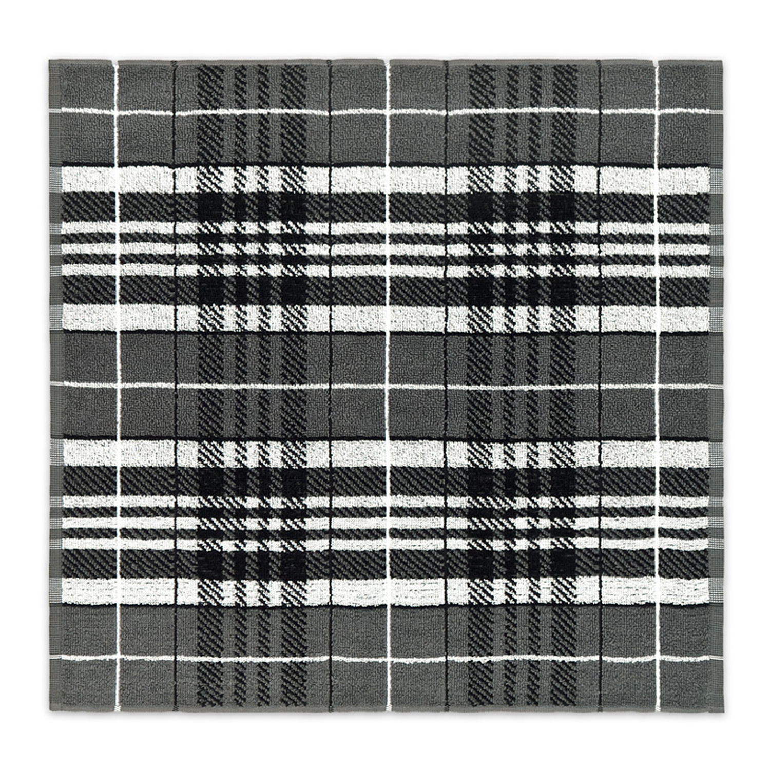 Kitchen Towel "Kilt" Anthracite