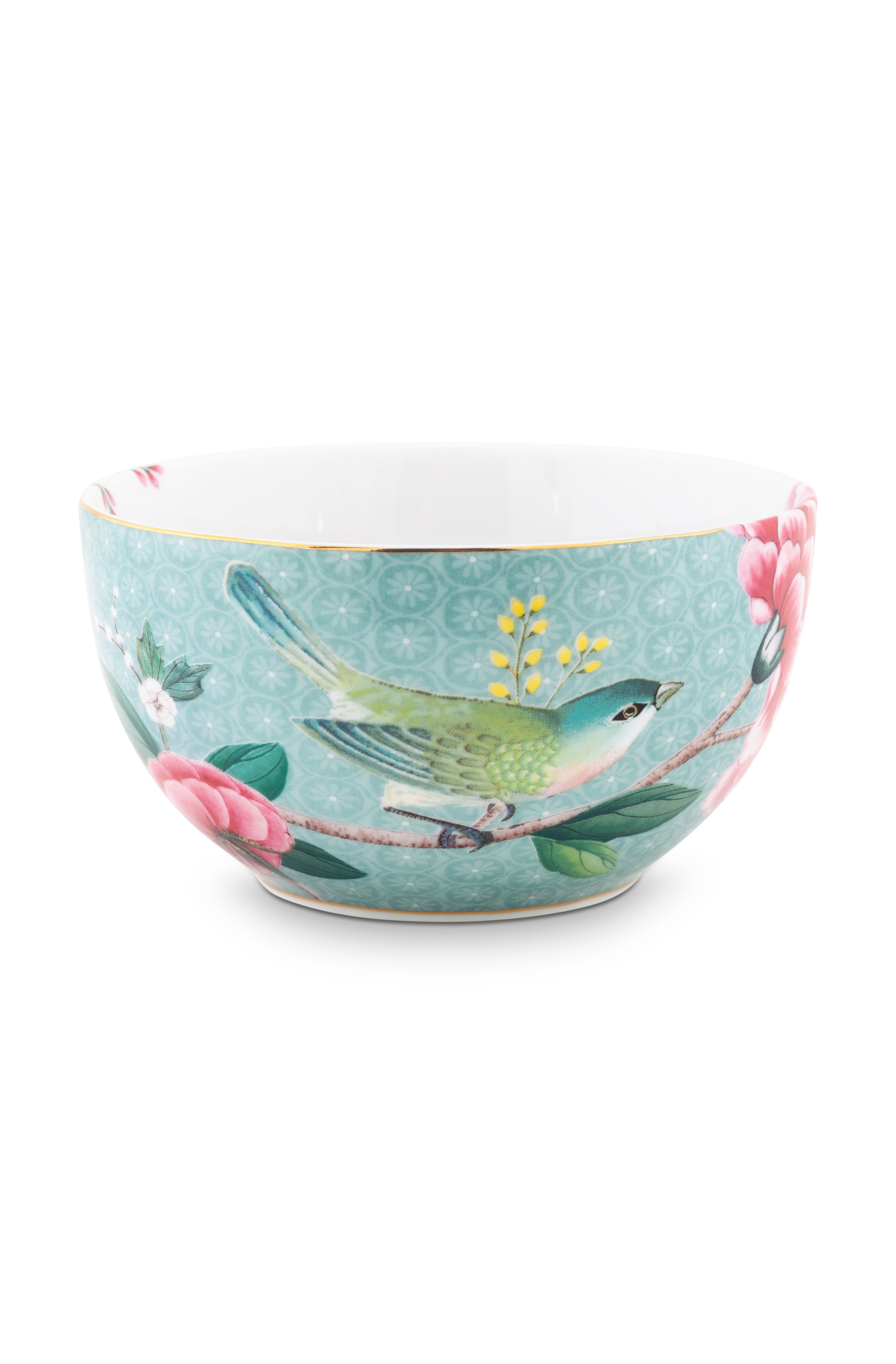 Pip Studio Blushing Birds Bol bleu (12cm)