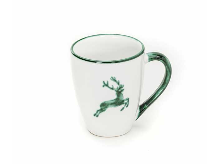 Gmundner Breakfast Mug Green Deer (0,3 l)