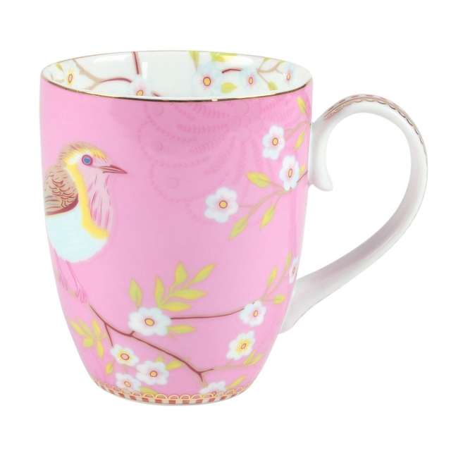 Pip Studio Early Bird Pink Tasse Groß