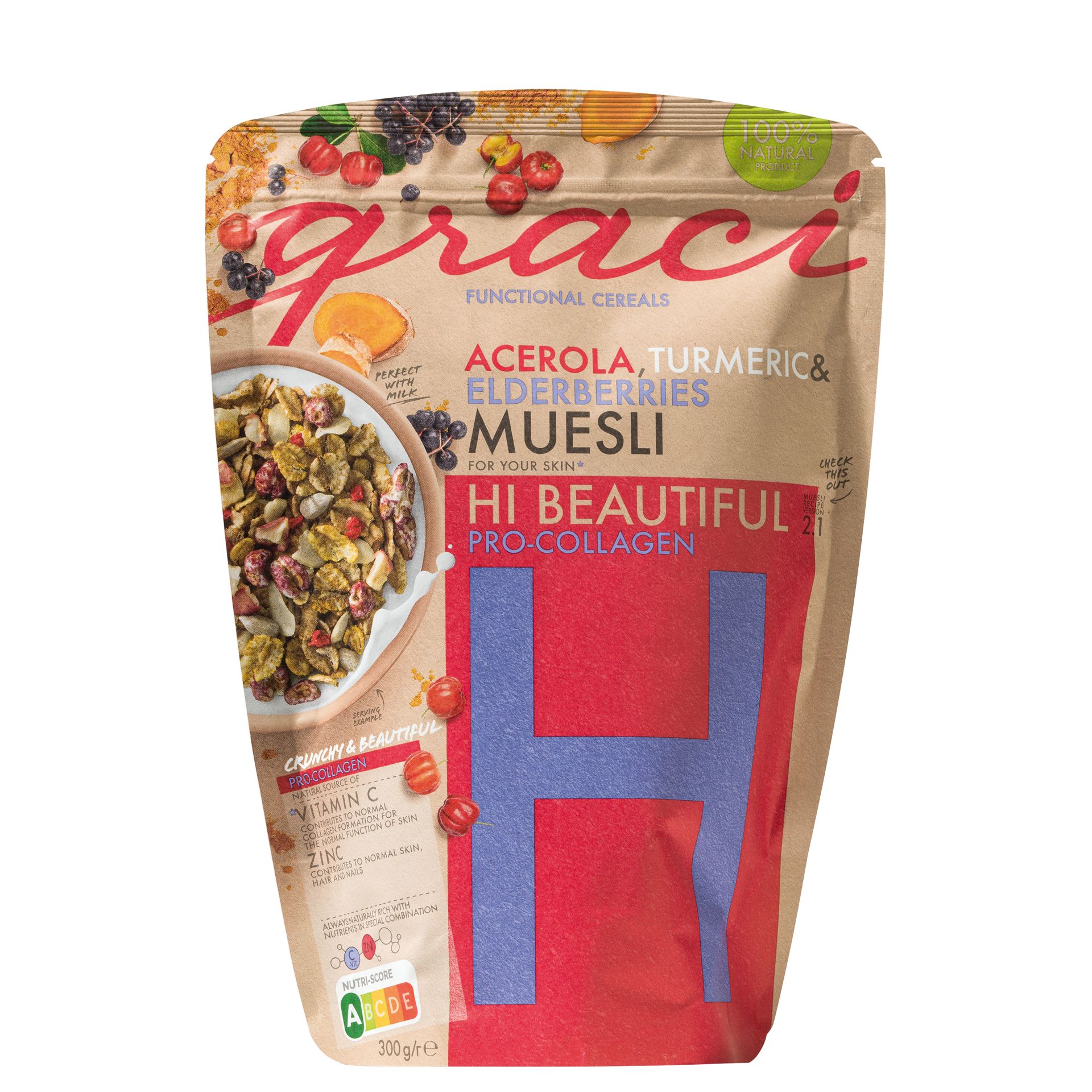 Funktionales Müsli "Hi Beautiful" 