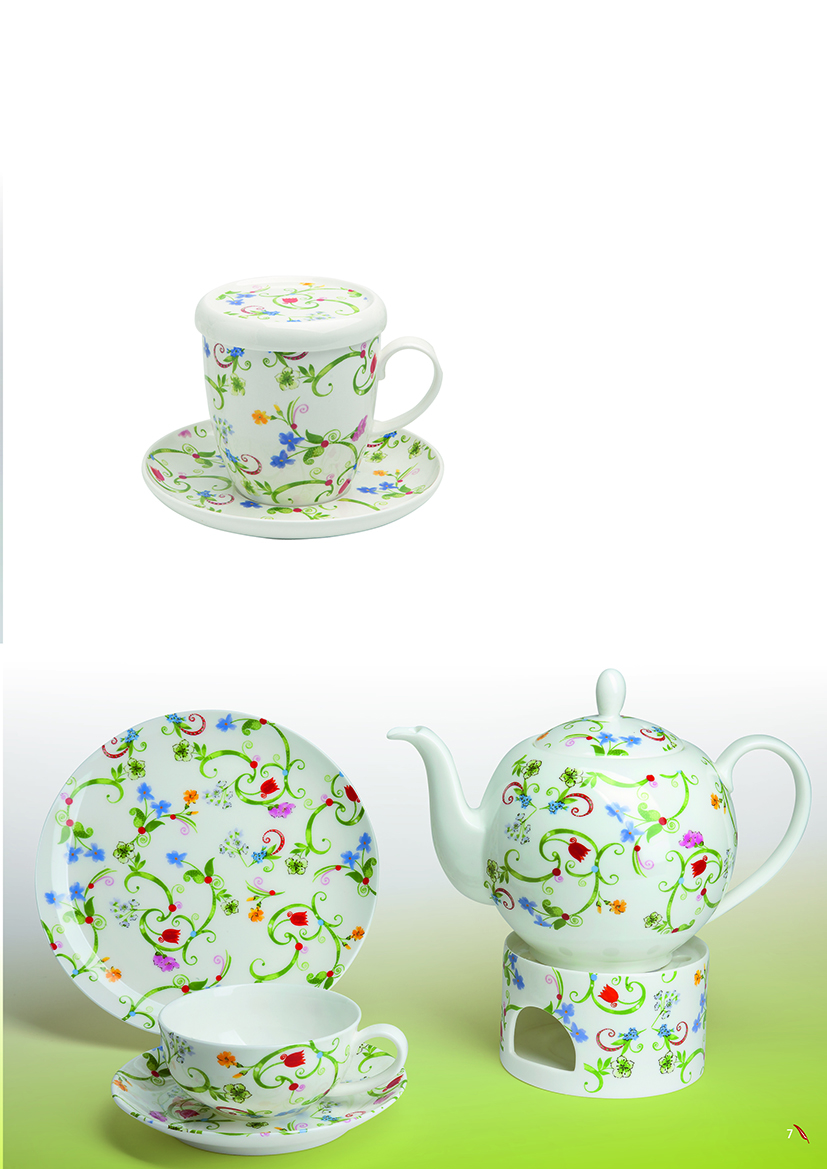 "Fleurette" teapot (1.0 l)