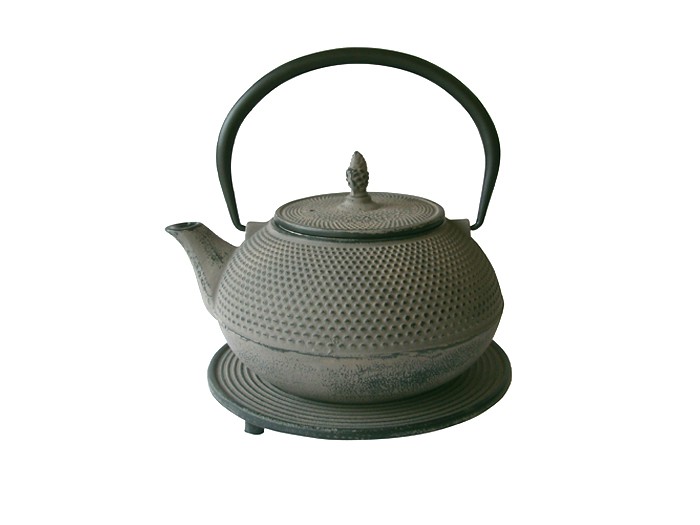 Cast iron teapot jug Arare grey (1,2 l)