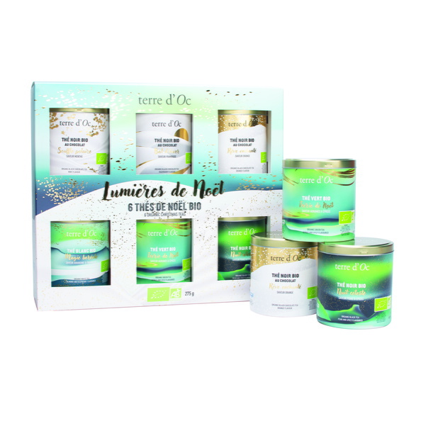 Gift set of 6 Christmas teas