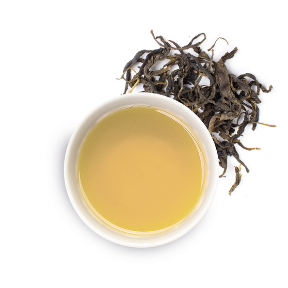 Biologische groene thee met de smaak van mirabellen uit Lotharingen