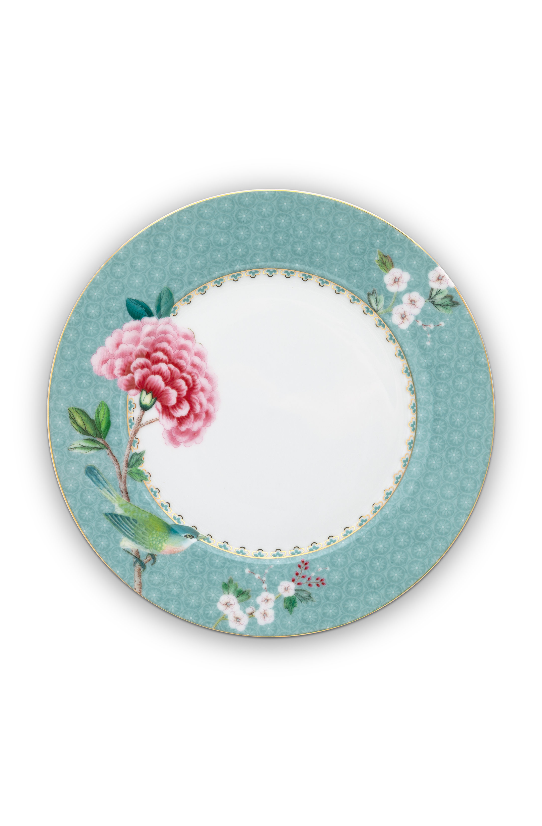 Pip Studio - Assiette bleue "Blushing Birds" (21 cm)