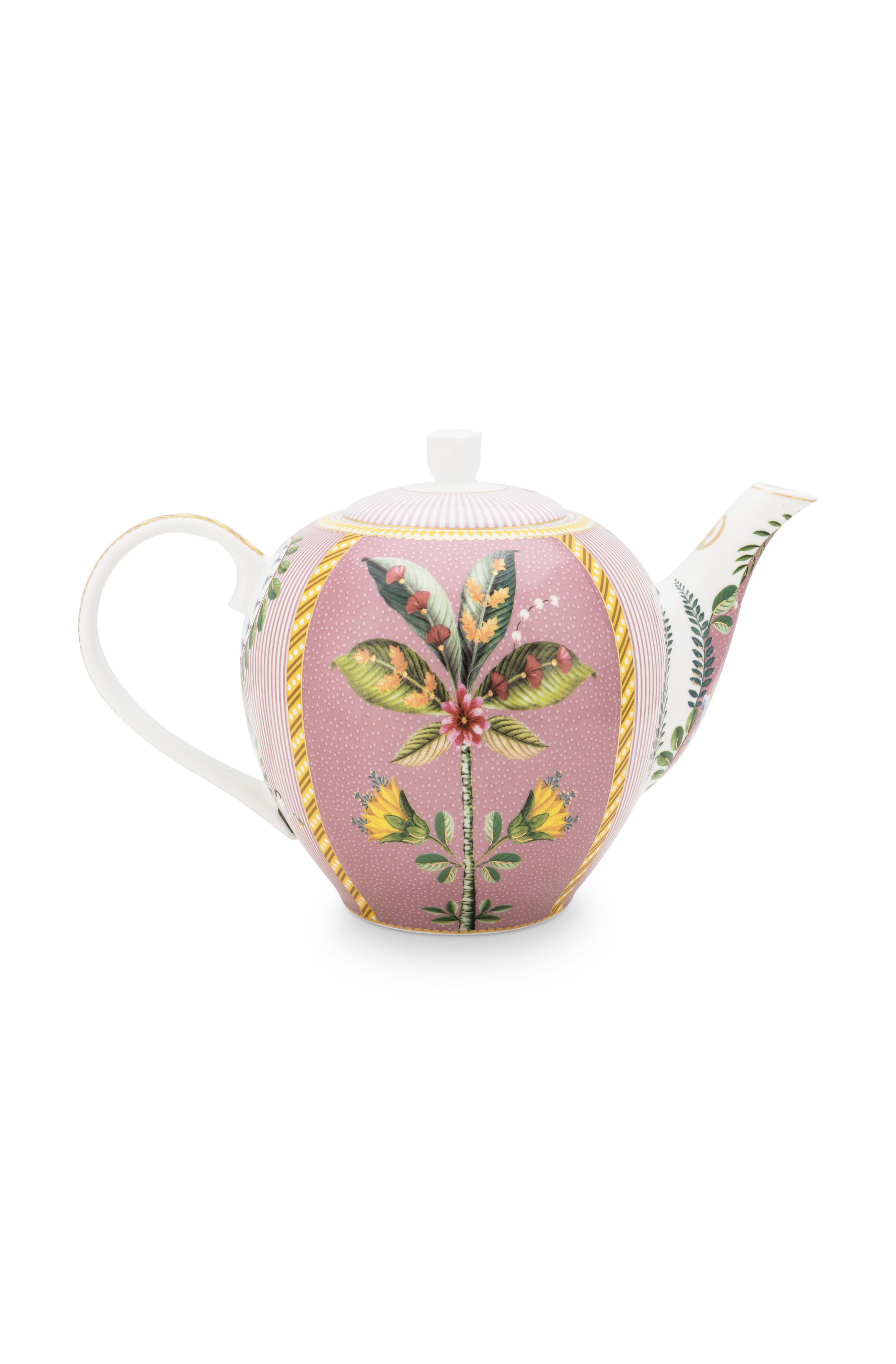 Pip Studio La Majorelle Theepot Groot Roze