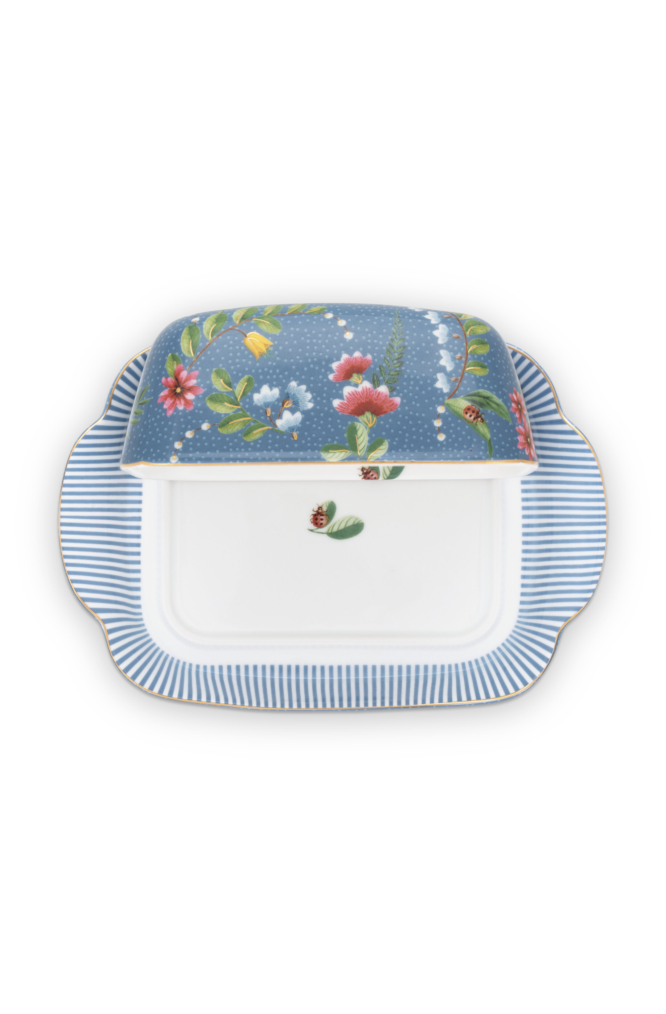 Pip Studio La Majorelle Butter Dish Blue