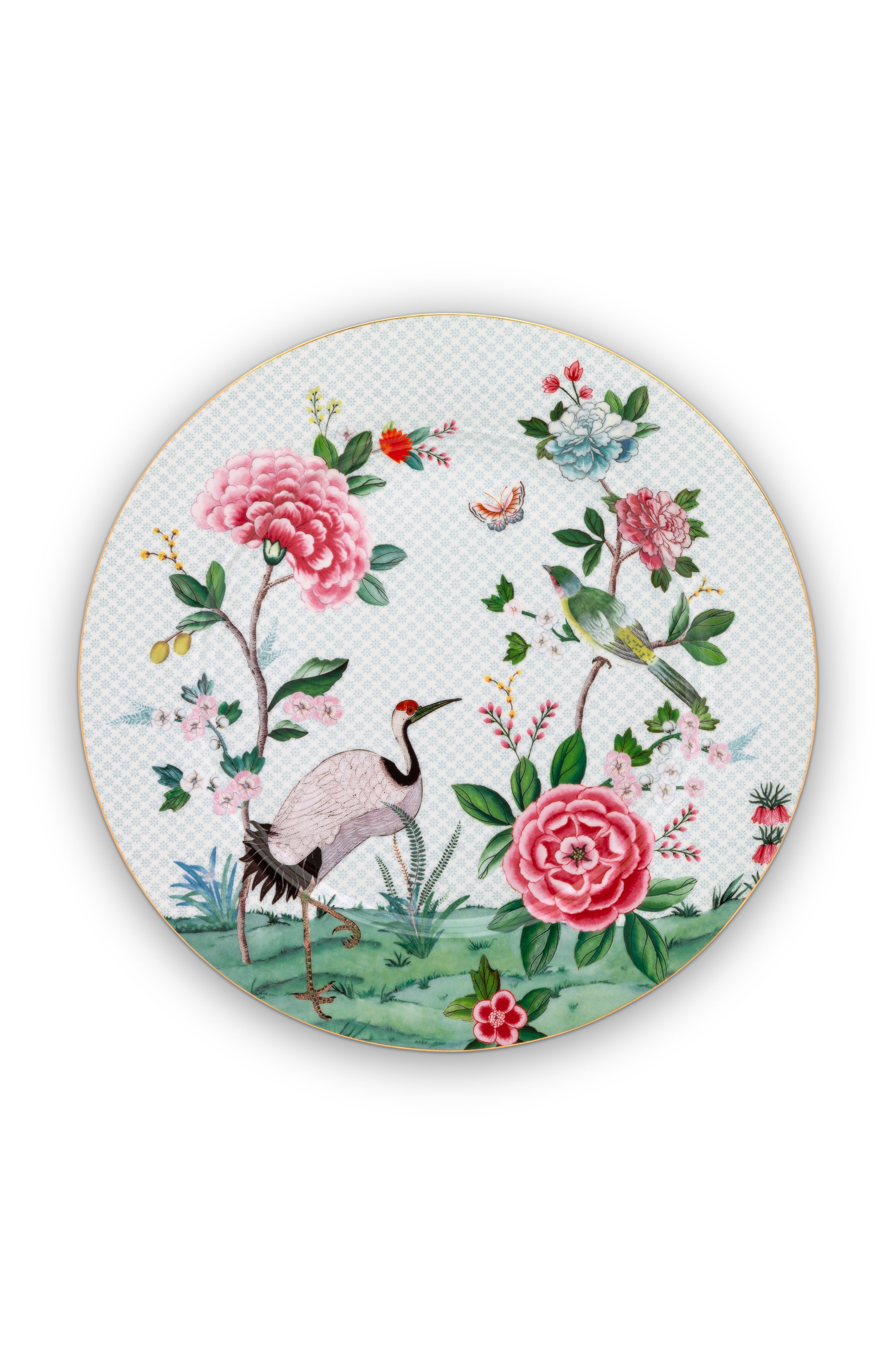 Pip Studio Blushing Birds White Plate (32cm)