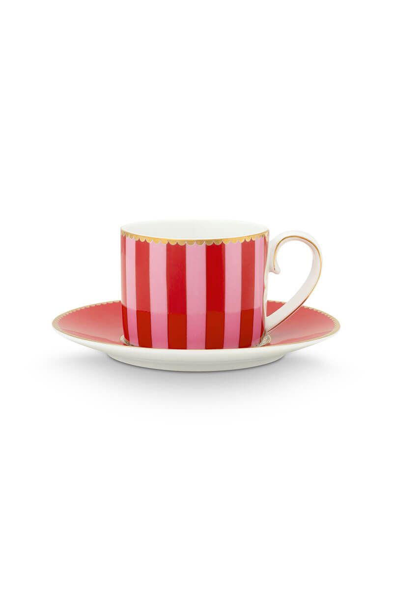 Pip Studio Love Birds Cup & Saucer Medallion