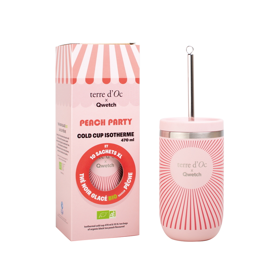 Set 10 Teebeutel Bio-Eistee & Cold Cup