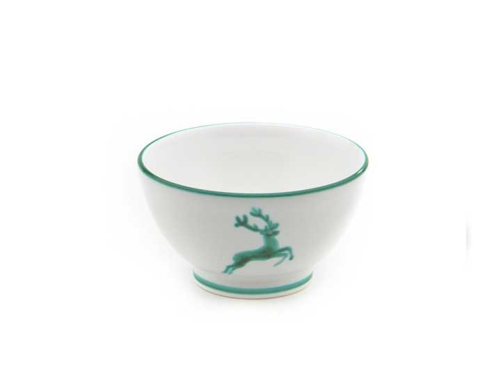 Gmundner Cereal Bowl Green Deer (14 cm)